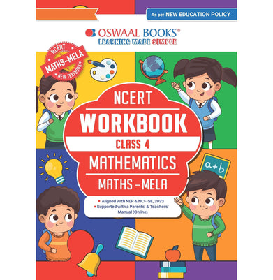 imagOswaal NCERT Workbook Class-4 Mathematics Maths-Mela buy online at crossword.in