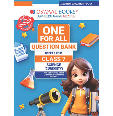 imagOswaal One For All Question Bank NCERT & CBSE CLASS-7 Science Curiosity