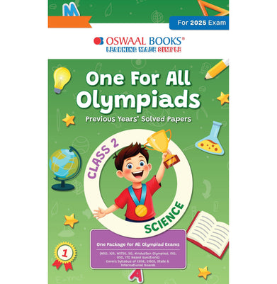 imagOne For All Olympiads Previous Year Solved Papers Class 2 Science For 2025 Exam - Paperback buy online at crossword.in
