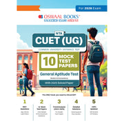 image //www.c...Oswaal NTA CUET UG 10 Mock Test Papers General Aptitude Test For 2026 Exam