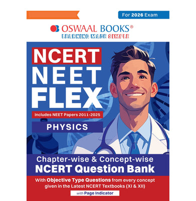 imagOswaal NCERT NEET FLEX - Physics | Chapter-wise & Topic-wise | NCERT Question Bank buy online at crossword.in