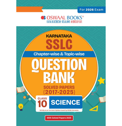 imagOswaal Karnataka SSLC Chapterwise & Topicwise Question Bank Class 10 - Science English Medium