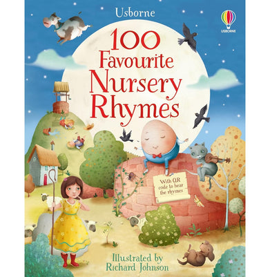 imag100 Favourite Nursery Rhymes Paperback Usborne