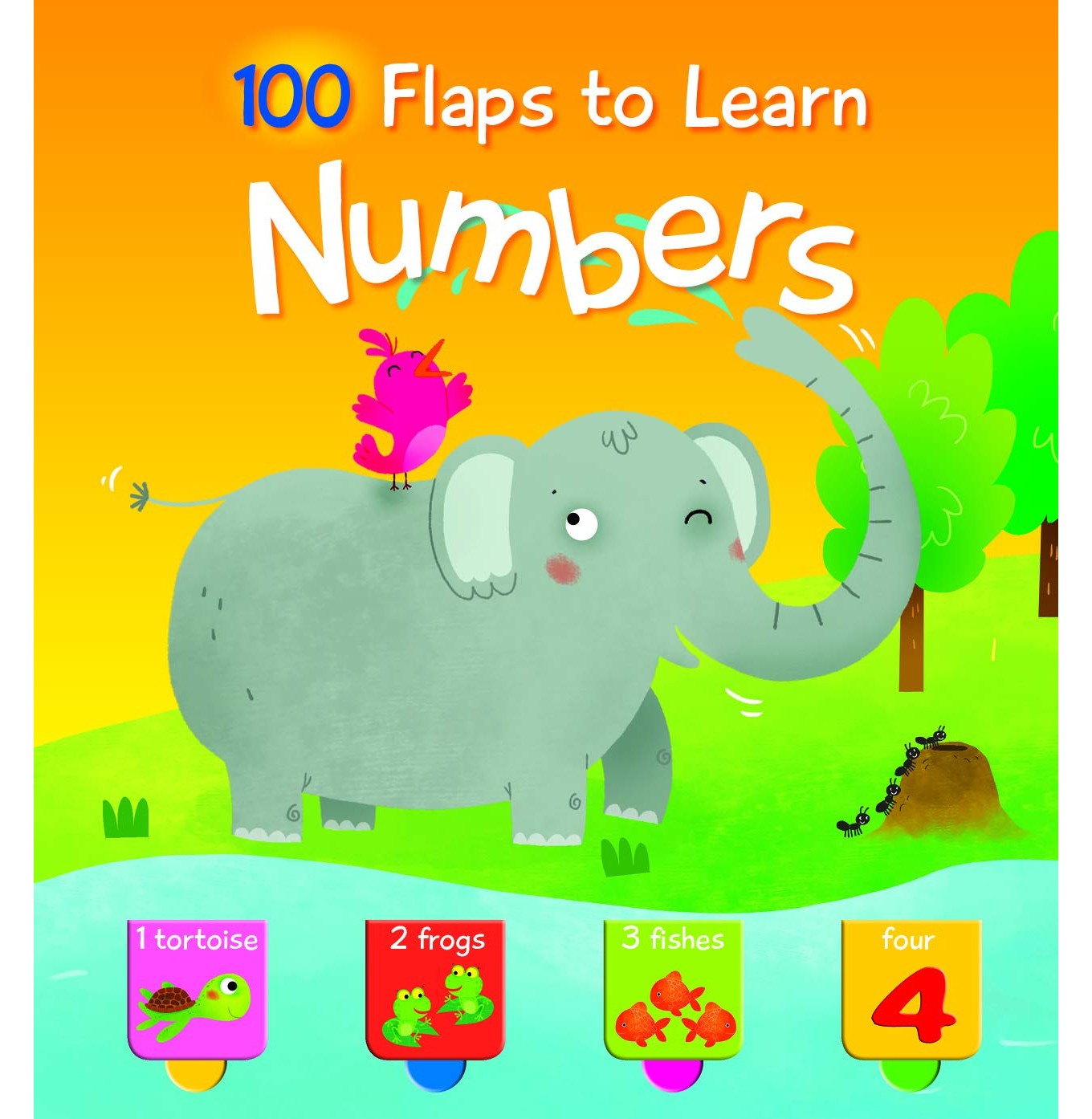 100 Flaps To Learn Numbers