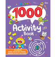 image //www.c...1000 Activity Book for Kids: Children’s Early Learning : Interactive and Fun : Skill Development : Puzzle Solving : Creativity ; 3+ Ages Paperback Om Books Editorial Team