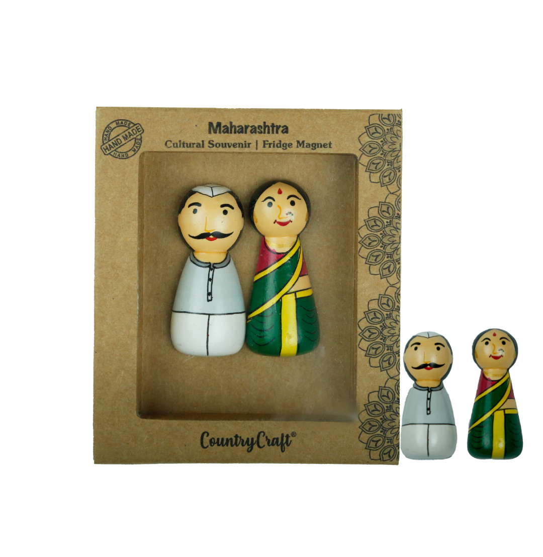 Maharashtra Heritage Magnet - Cultural Charm & Tradition Captured