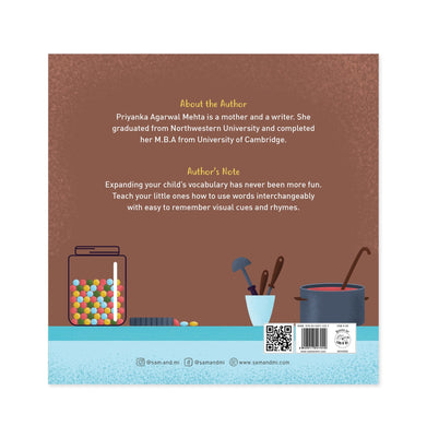 imagSynonyms: Two Words One Meaning by SAM & MI: Story Books for Kids to Improve Vocabulary & Spelling : Early Learning Activity Book for Preschool Children : Gifts for Boys & Girls Ages 3 4 5 6 7 8 Paperback Priyanka Agarwal Mehta
