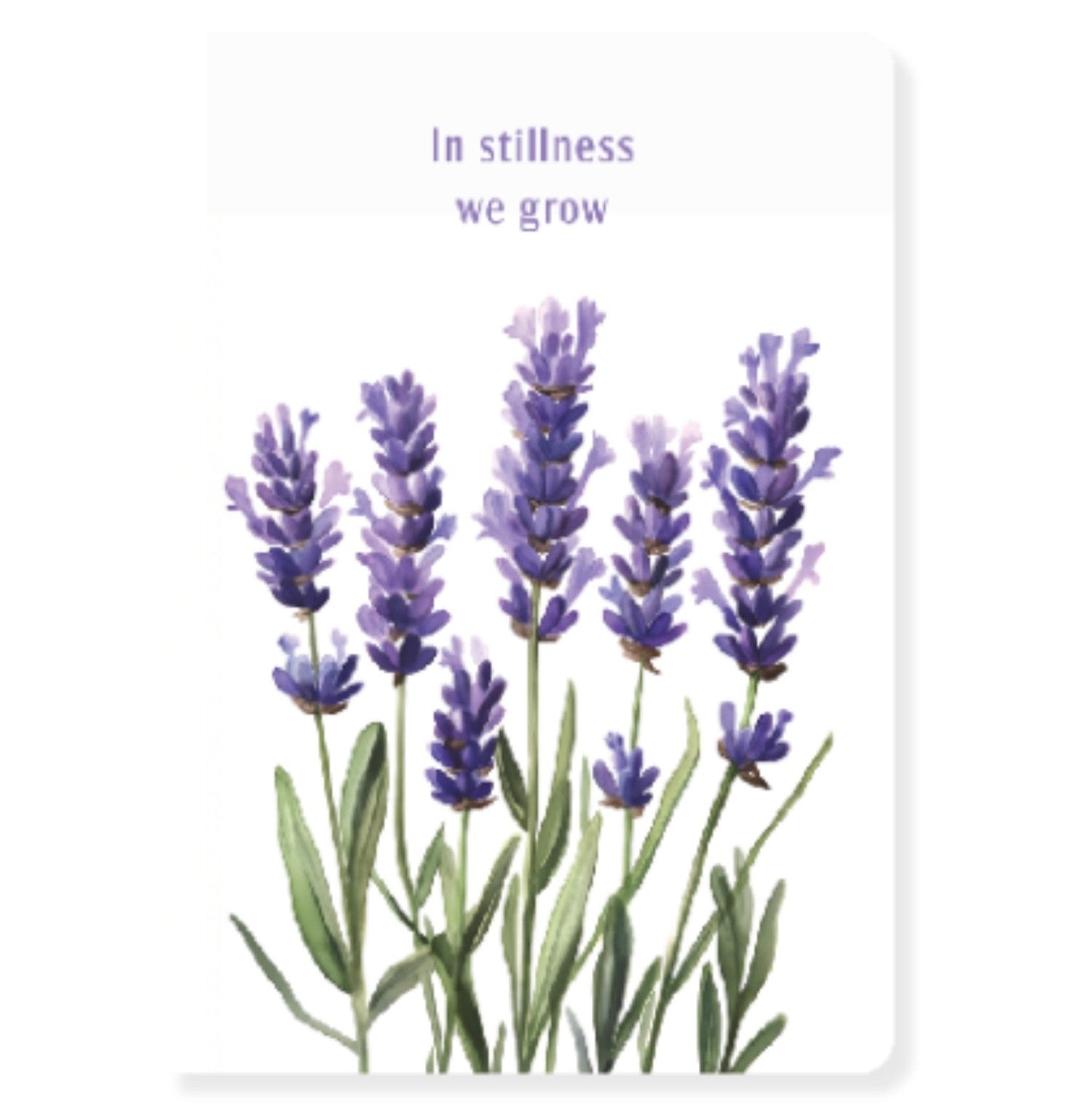 Loope Ruled Notebook A5 | In Stillness We Grow