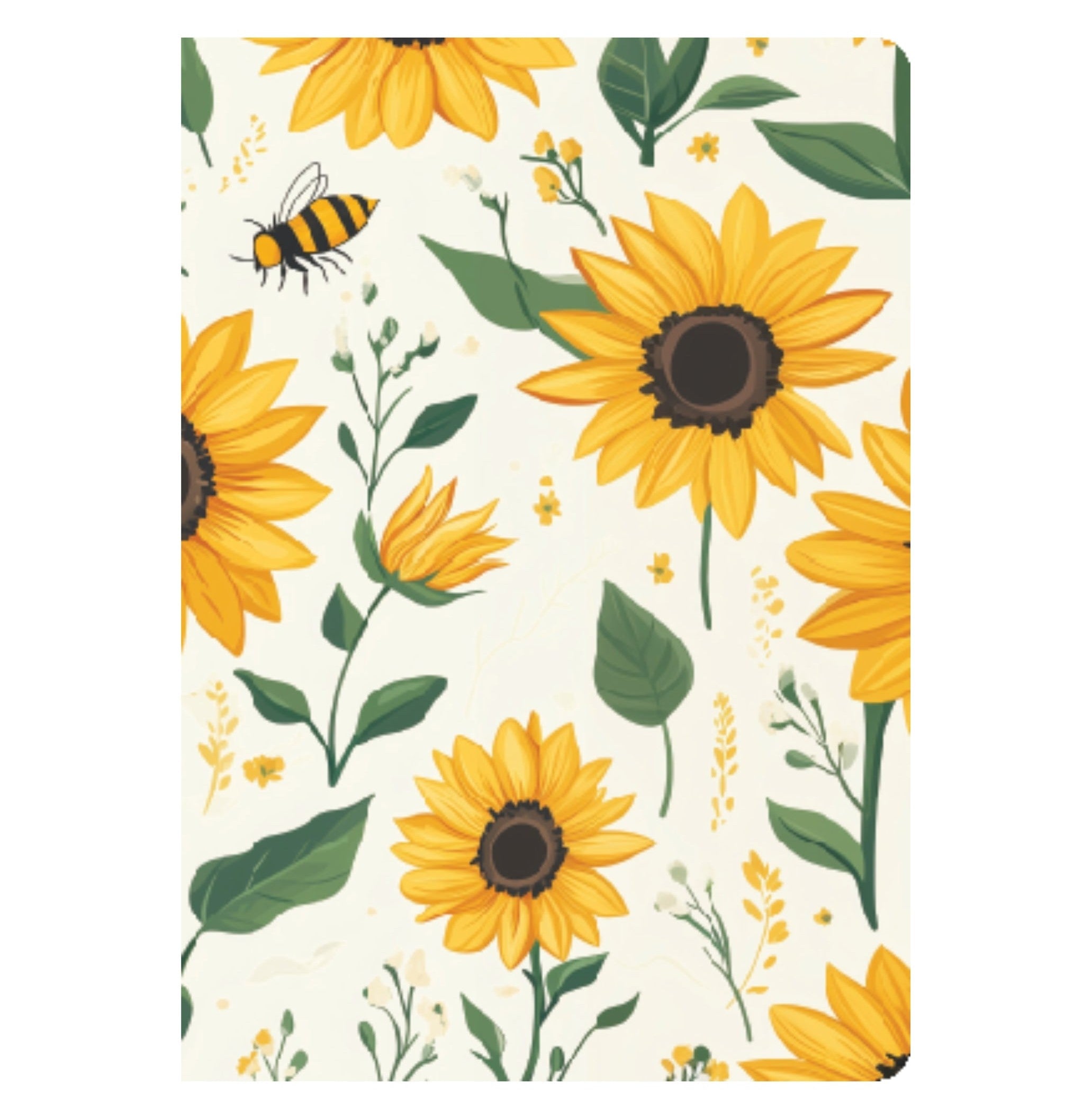 Loope A5 Sunflower Dreams Unruled Notebook