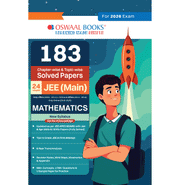image //www.c...Oswaal 183 Chapter-wise & Topic-wise Solved Papers JEE Main | Online 2012-2025 & Offline 2002-2018 | Mathematics Book | For 2026 Exams