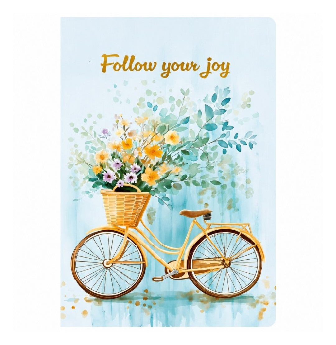 Loope Unruled Notebook A5 | Follow Your Joy