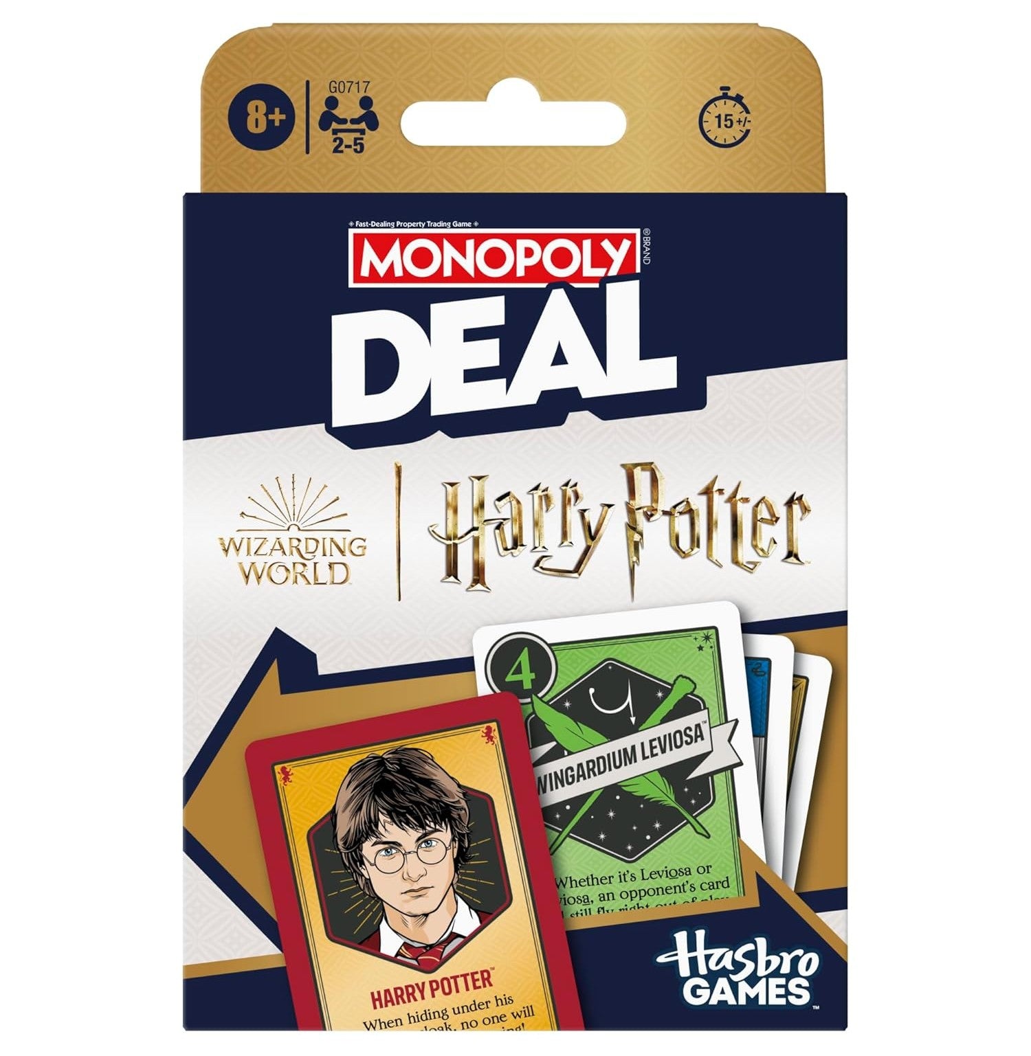 Monopoly Deal: Harry Potter Edition The Enchanting Card Game Adventure