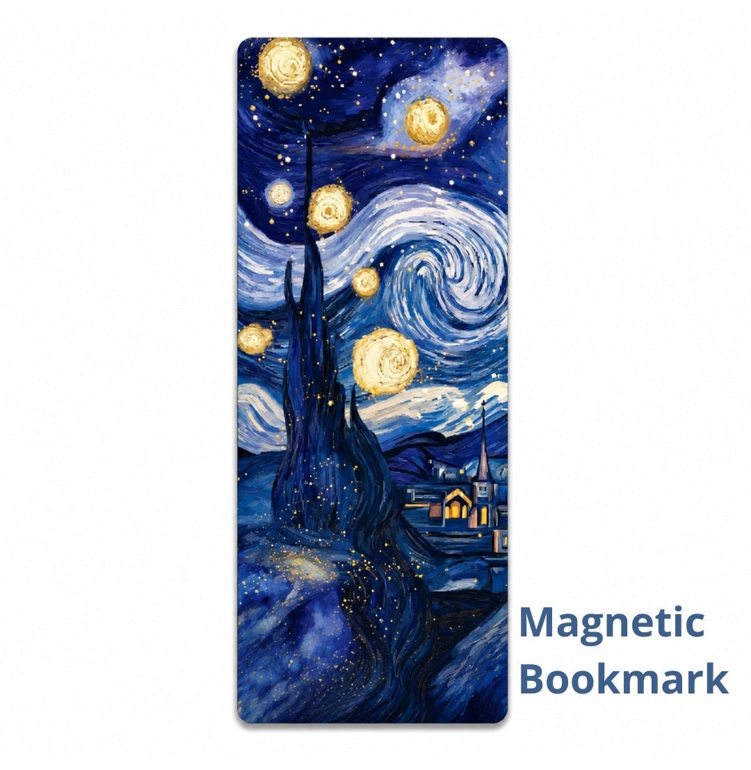 Loope Bookmark | The Starry Night By Vincent Van Gogh