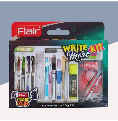 Flair Write More Kit - Ultimate Writing Essentials for Students and Creatives