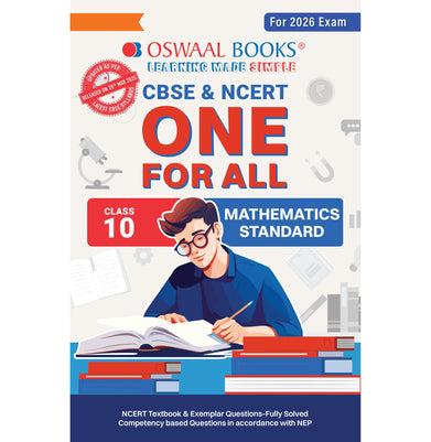 imagOswaal CBSE & NCERT One for All Class 10 Mathematics Standard For 2026 Exam