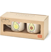 image //www.c...Espresso Mugs for Two - Charming Avocado Design by Legami buy online at crossword.in