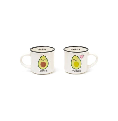 imagEspresso Mugs for Two - Charming Avocado Design by Legami buy online at crossword.in