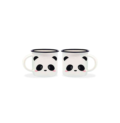 imag2 Coffee Mugs - Espresso For Two - Panda