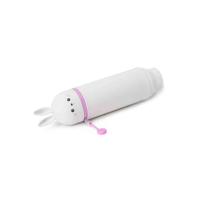 imag2-In-1 Silicone Pencil Case - Kawaii - Bunny