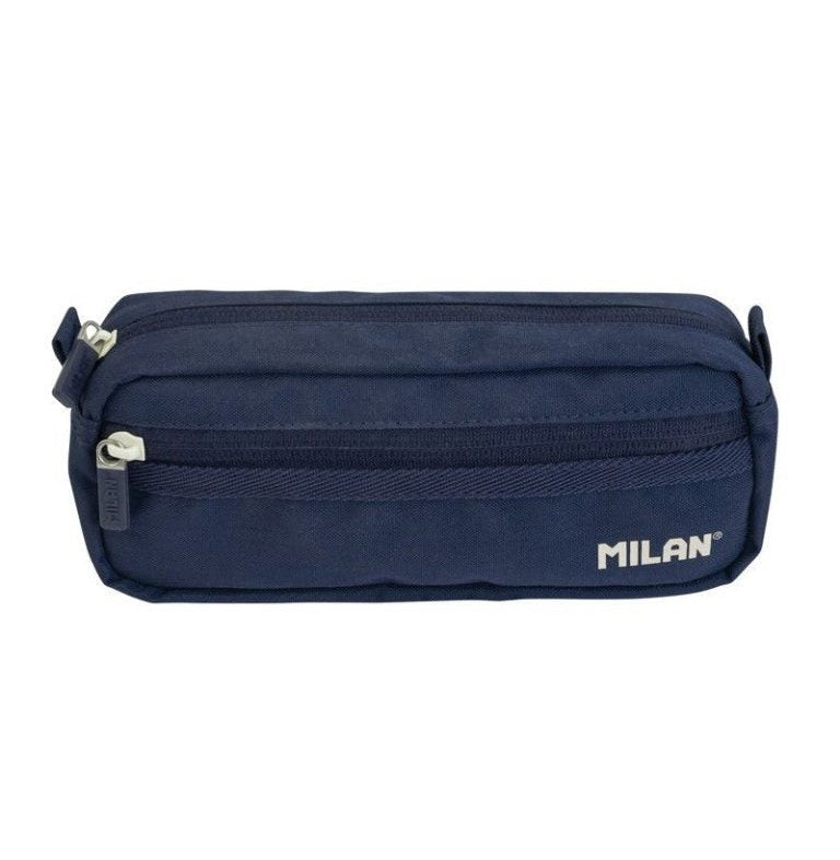 Navy Blue 2Zipped Pencil Case From The 1918 Series