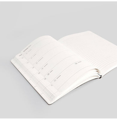imag2025 Weekly Planner, A5-D2-Red Spine