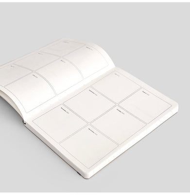 imag2025 Weekly Planner, A5-D2-Red Spine