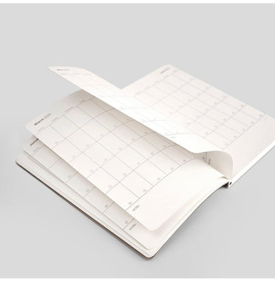 imag2025 Weekly Planner, A5-D2-Red Spine