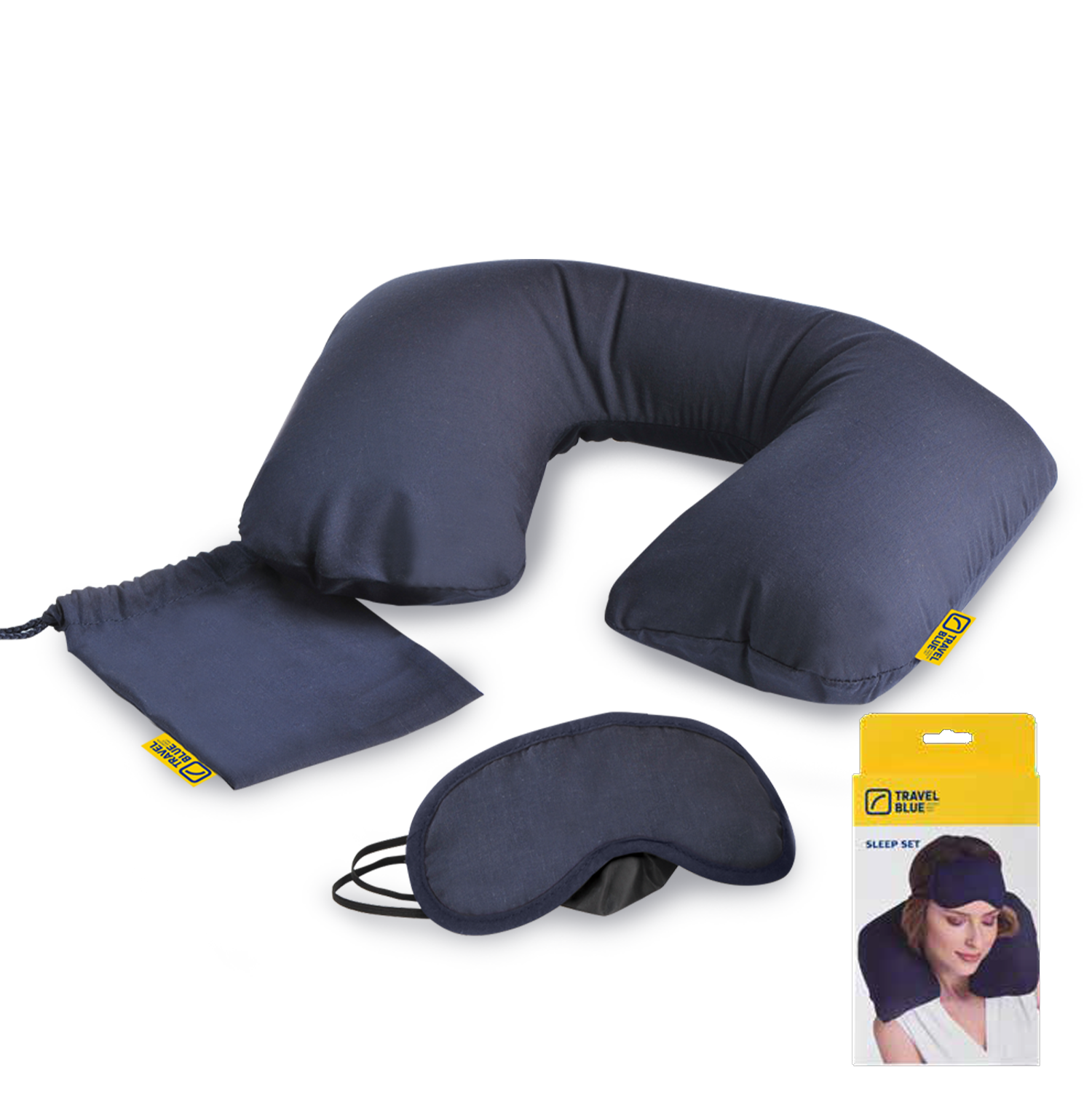 Inflatable PillowsSleep Set Navy