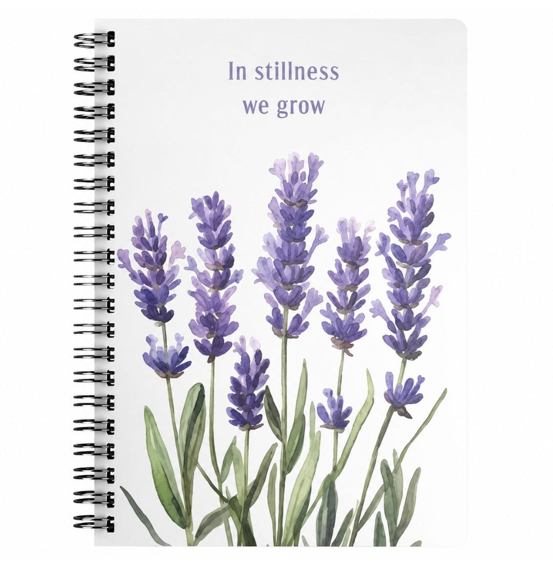 Loope Spiral Notebook A5 | Ruled | In Stillness We Grow | 160 Pages