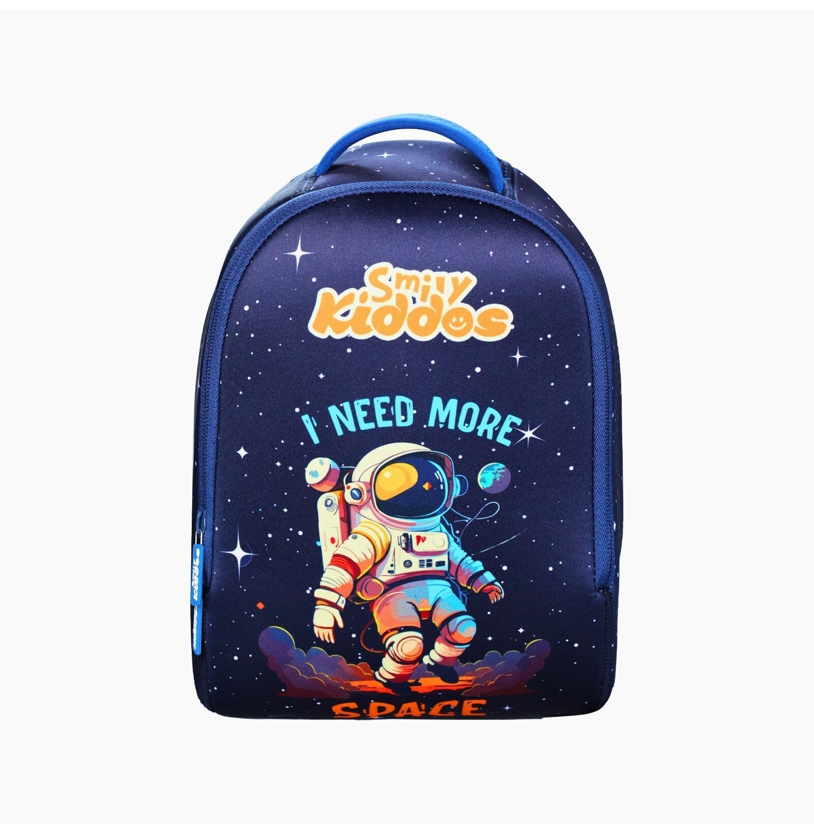 Galactic Adventure Lightweight Neoprene Preschool Backpack In Blue