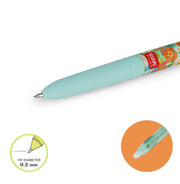 image //www.c...3-Colour Erasable Gel Pen - Make Mistakes - Flowers