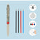 imag43-Colour Erasable Gel Pen - Make Mistakes - Travel