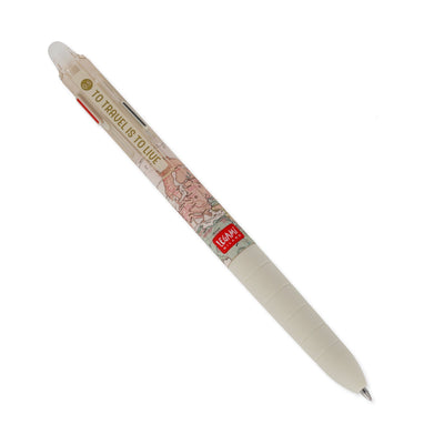 imag3-Colour Erasable Gel Pen - Make Mistakes - Travel