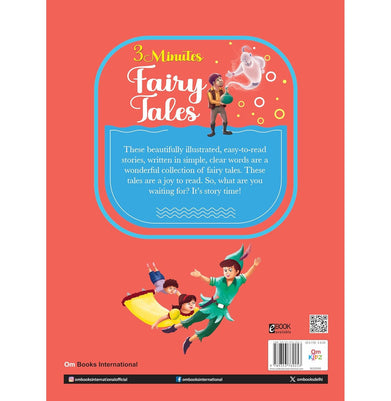 imag3 Minutes Fairy Tales : English Short fiction Story with colourful picture book for kids : illustrated 64 Moral curiosity & adventure tales :3:5 years children: Read Aloud to Infants Toddlers: Paperback Om Books Editorial Team