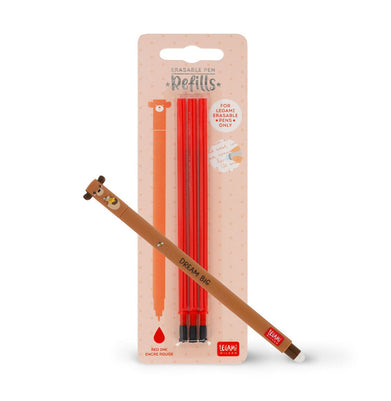 imag3 Pcs Erasable Pen Refills - Erasable Pen Refills - Red