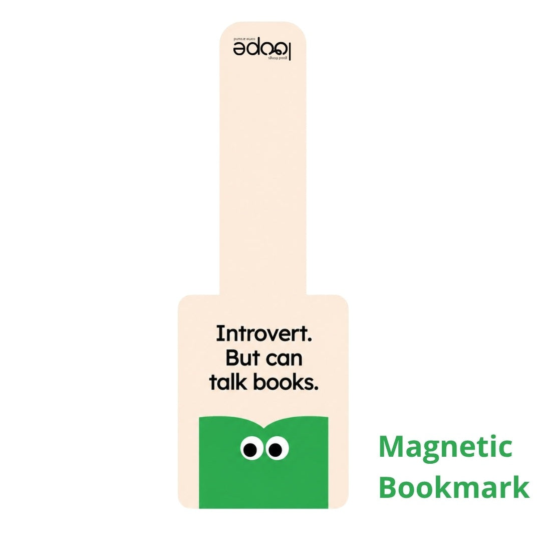 Loope Bookmark | Introvert But Can Talk Books