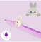 imag2Legami Gel Pen With Animal Decoration - Lovely Friends - Bunny