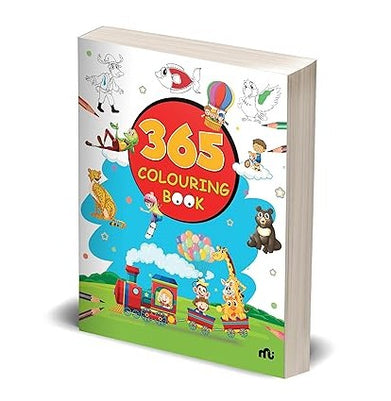 imag365 Colouring Book for Kids : Painting and Drawing Book with 368 Big Pictures Moonstone and Rupa Publications India