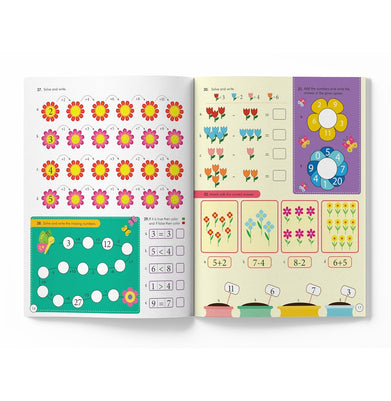 imag365 Maths Activity Book For Kids: Age 5+ Paperback Wonder House Books