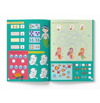 imag365 Maths Activity Book For Kids: Age 5+ Paperback Wonder House Books