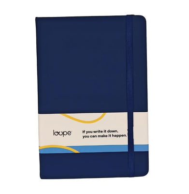imagLoope A5 Solid Notebook 80Gsm 192 Pages Blue