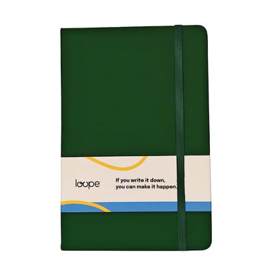 imagLoope A6 Solid Notebook 80Gsm 192 Pages Green