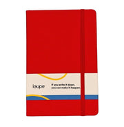 imagLoope A6 Solid Notebook 80Gsm 192 Pages Red