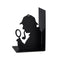 imag3Bookend,Sherlock,Black,Metal-27037
