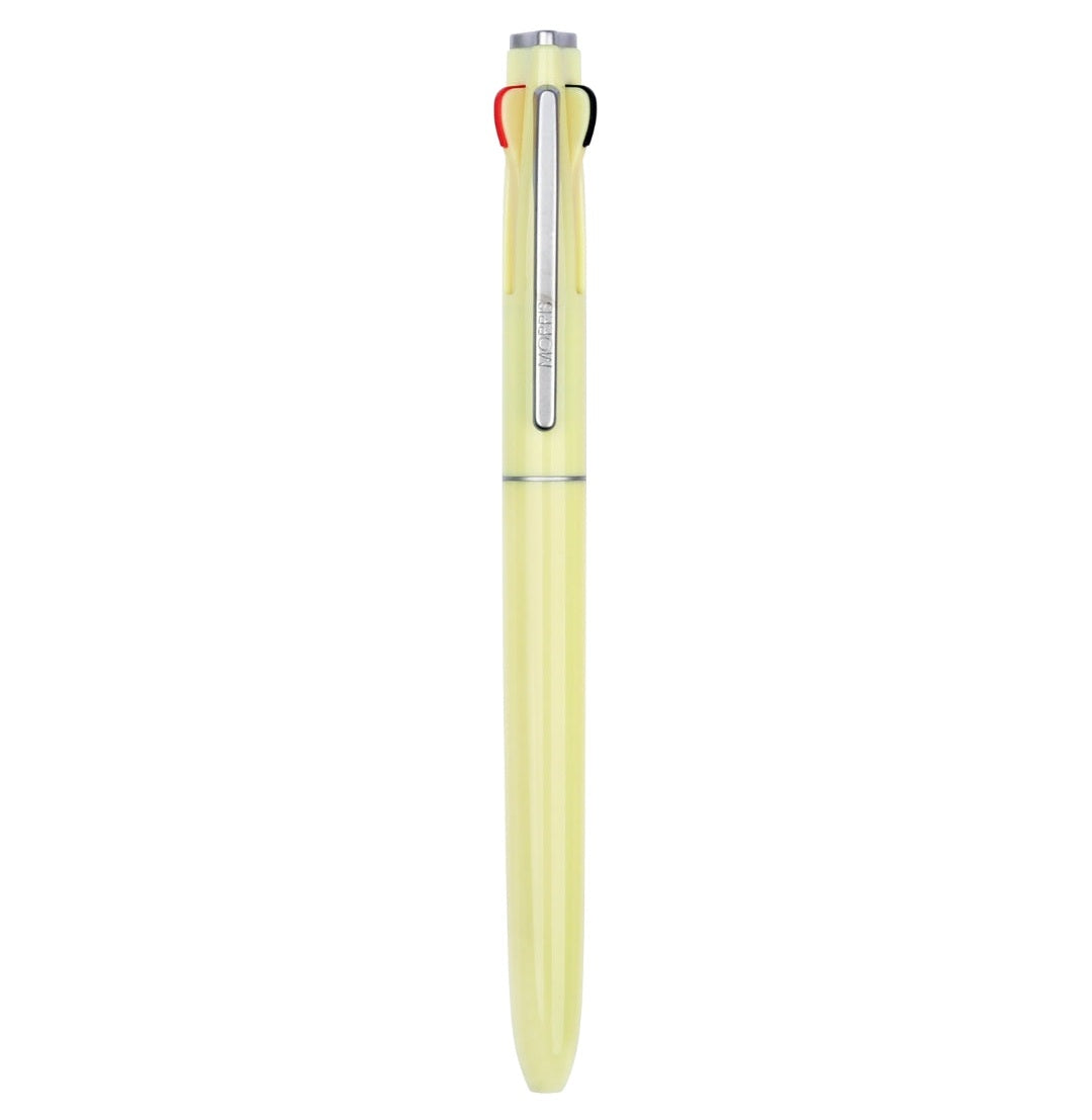 Morris Star Flo 3C Elegant Ballpoint Pen  Mild Yellow