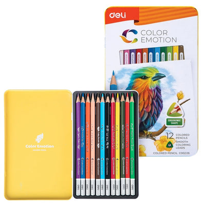 imagDeli Color Emotion Premium 12-Color Colored Pencil Set buy online at crossword.in