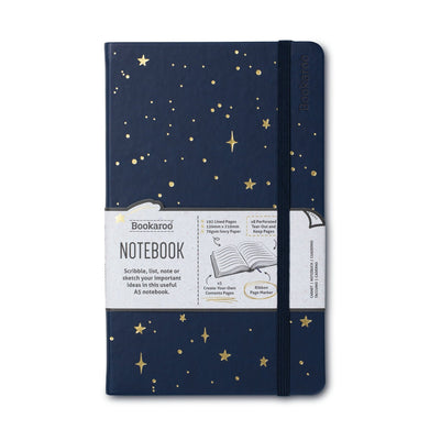 imagBookaroo Notebook A5 Journal - Moon & Stars
