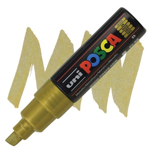 Uni Marking Pen Posca 8K Gold 6 T