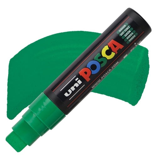 Vivid Green Uni Posca 17K MultiSurface Marking Pen