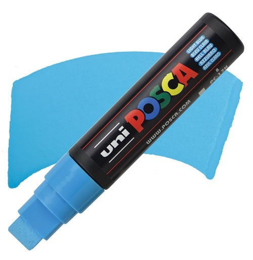 Uni Posca 17K Light Blue Marking Pen  Perfect For Creative Expression